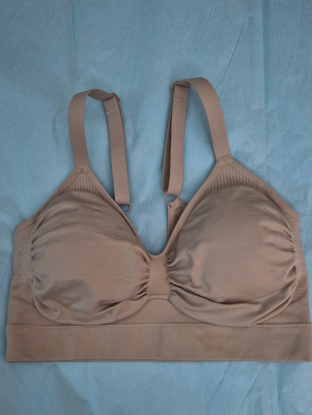 Wireless Comfort Bralette in Taupe - Women Intimates & Sleepwear.Size S.